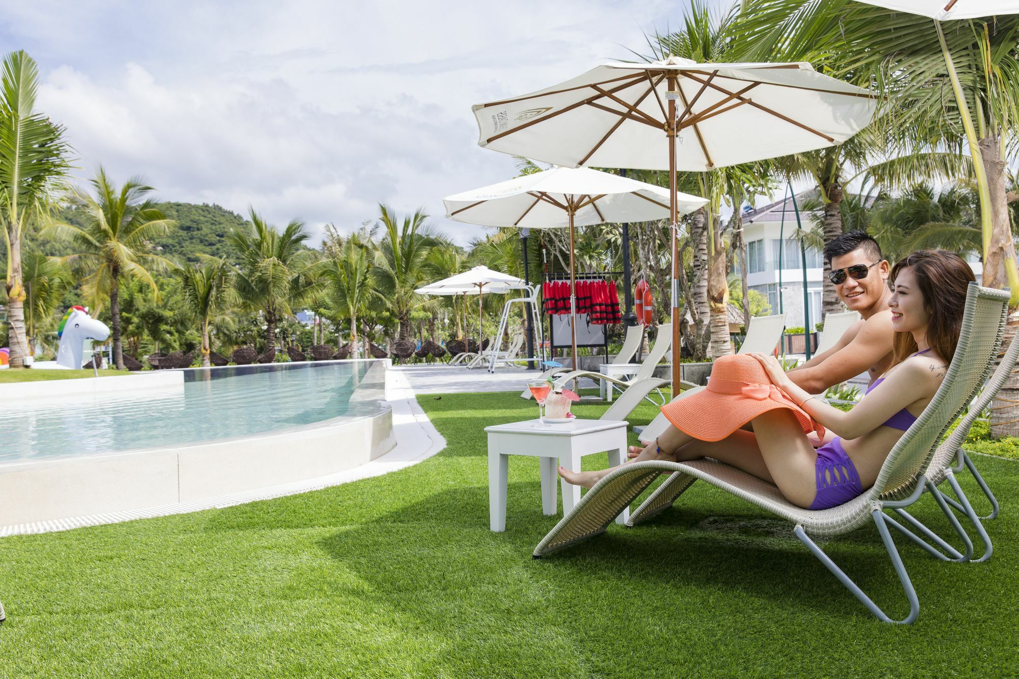 Cham Oasis Nha Trang Resort Condotel Exterior foto